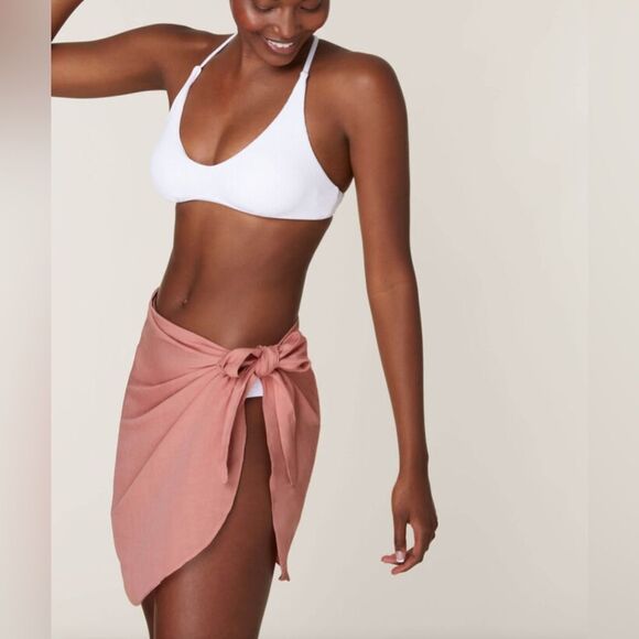 NWT Andie The Flores Sarong Linen in Sunset Size XXL/XXXL - Picture 1 of 8